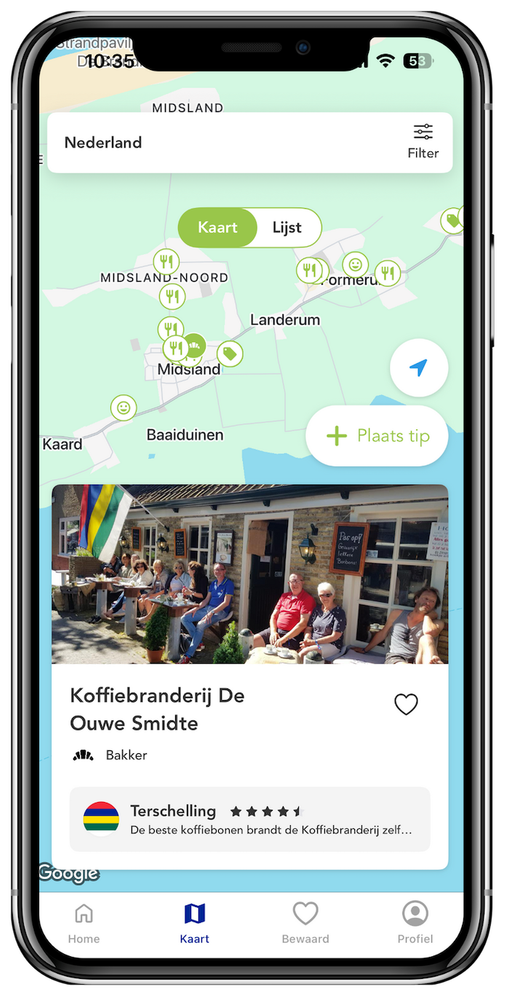 VVV Terschelling – kaart
